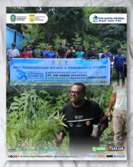 Aksi Penanaman 500 Bibit Pohon memperingati HUT ke-33 PTAM Jayapura