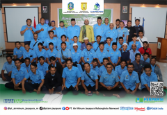 Pengajian rutin bulanan Bimbingan Rohani Islam, mengawali tahun pelayanan 2024, Selasa (23/1).