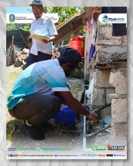 Tim OPSI bersama personil Polresta Jayapura Kota dan Cabang Jayapura Utara melakukan penindakan pelanggan menunggak dan sambungan liar di wilayah APO