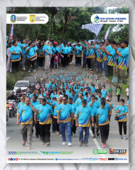 Jalan Sehat Bersama Tukang Ledeng memperingati HUT ke-33 PTAM Jayapura (Perseroda)