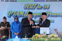 HUT ke-34 PTAM Jayapura (Perseroda), Dirut Paparkan Tantangan Pelayanan Tukang Ledeng