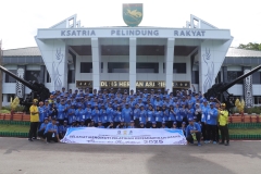 Sebanyak 97 Pegawai PTAM Jayapura Ikuti Character Building di Jasdam XVII Cenderawasih