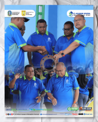 Direksi mencanangkan HUT ke-33 PTAM Jayapura (Perserda)