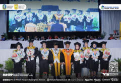 Direktur Utama PTAM Jayapura memperoleh gelar Magister Ilmu Akuntansi dengan predikat Cumlaude di Universitas Cenderawasih