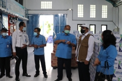 Kunjungan Lapangan Bersama Dengan Kepala BPKP Perwakilan Papua Di Kawasan Pegunungan Cycloop dan Berkenan Melihat Pengolahan AMDK RobongHolo & Nanwani