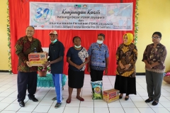 Kunjungan Kasih Keluarga Besar PDAM Jayapura dan Dharma Wanita Persatuan PDAM Jayapura